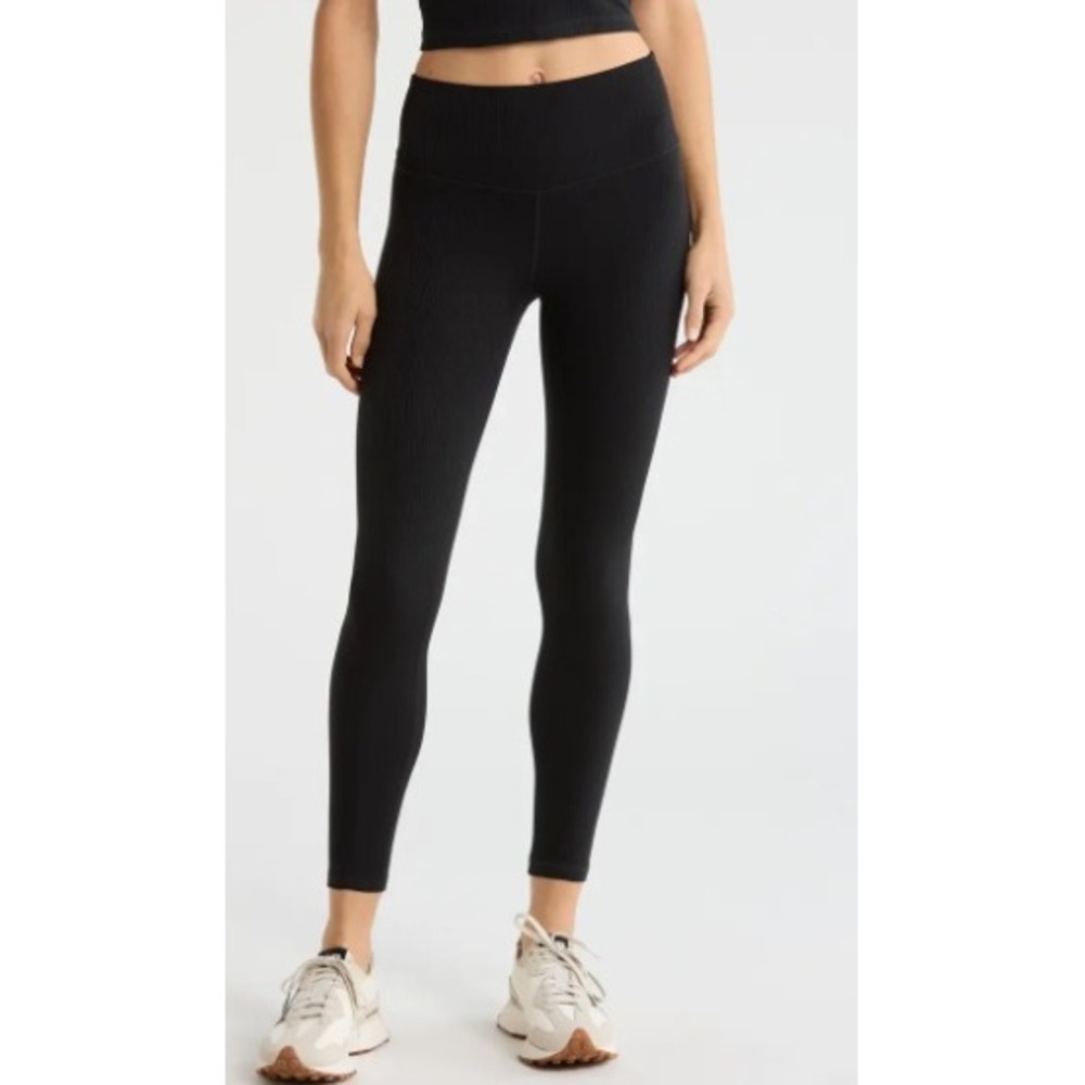 Zella Thrive Rib High Waist 7/8 Leggings